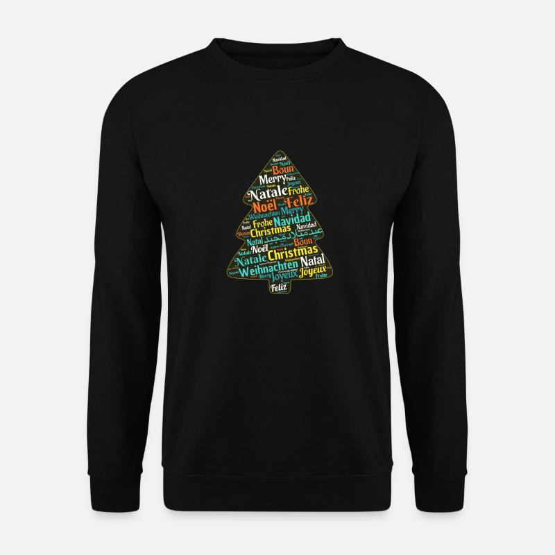 Geschenkidee Weihnachten - Unisex Pullover - Schwarz