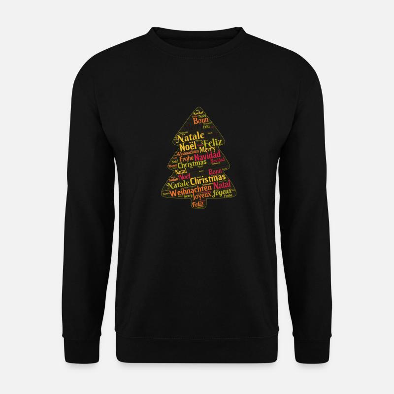 Geschenkidee Weihnachten - Unisex Pullover - Schwarz