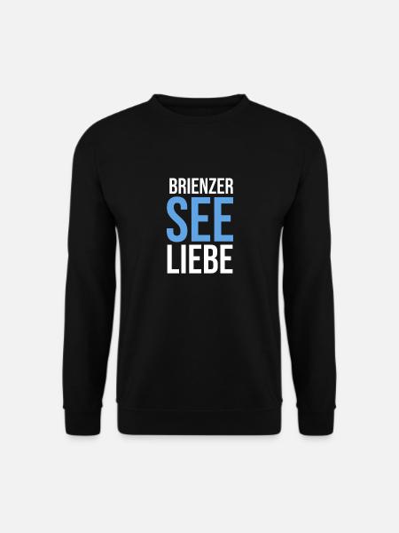 Brienzersee-Liebe - Unisex Pullover - Schwarz