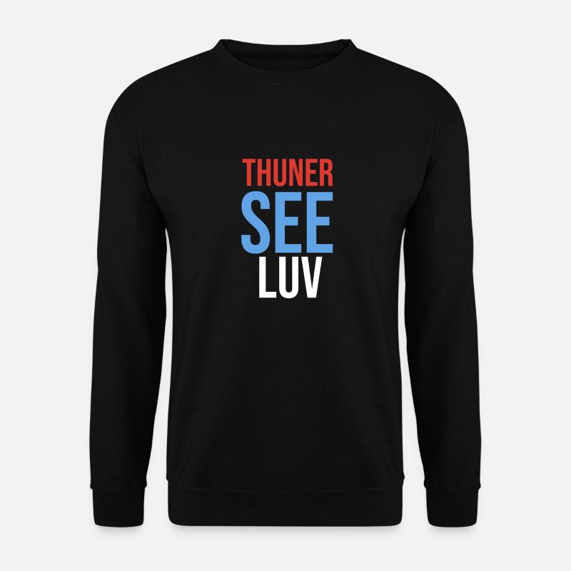 Lake Thun Luv - Unisex Sweatshirt - black