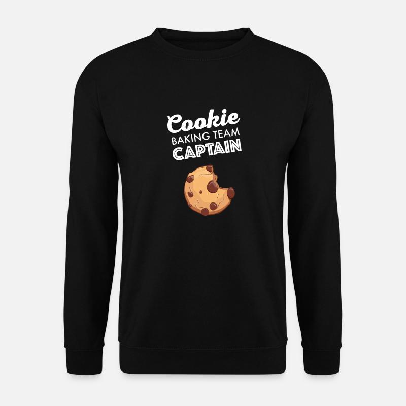 Cookie Baking Team Captain Weihnachten Kekse - Unisex Pullover - Schwarz