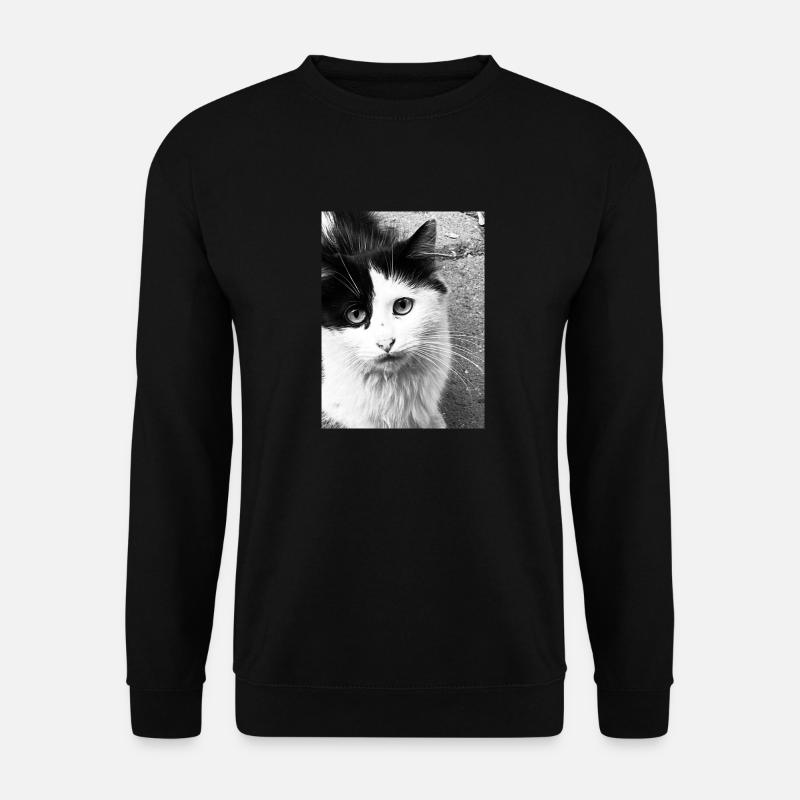 Katzen - Unisex Pullover - Schwarz