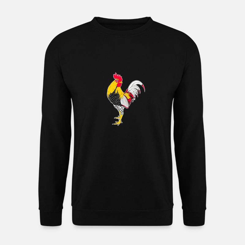 Hahn - Unisex Pullover - Schwarz