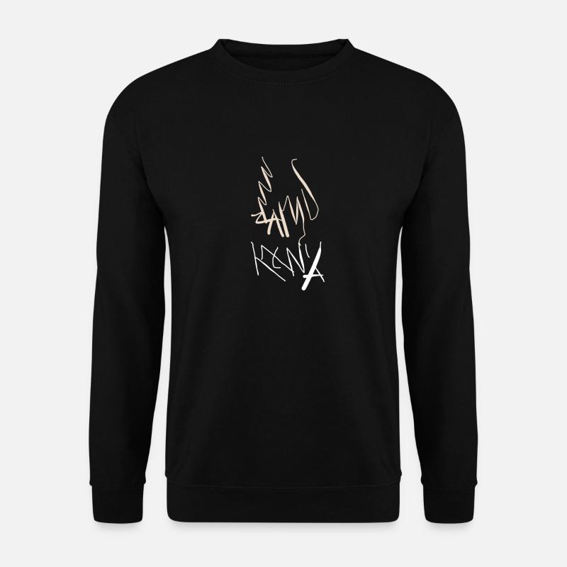 Lamu Kenia - Unisex Pullover - Schwarz