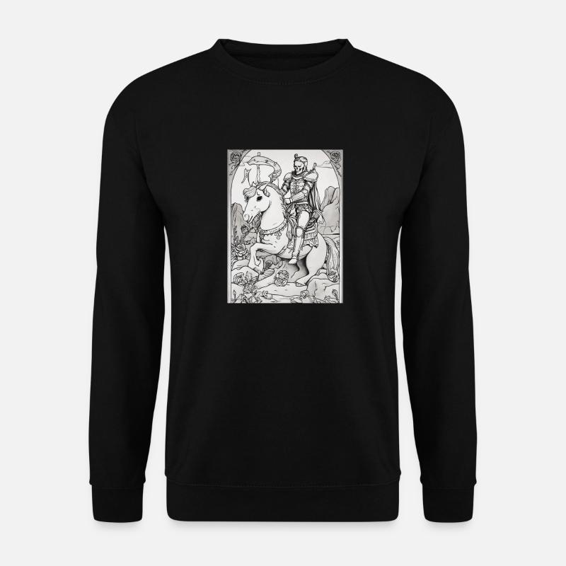 Mort à cheval - Sweat-shirt Unisexe - noir