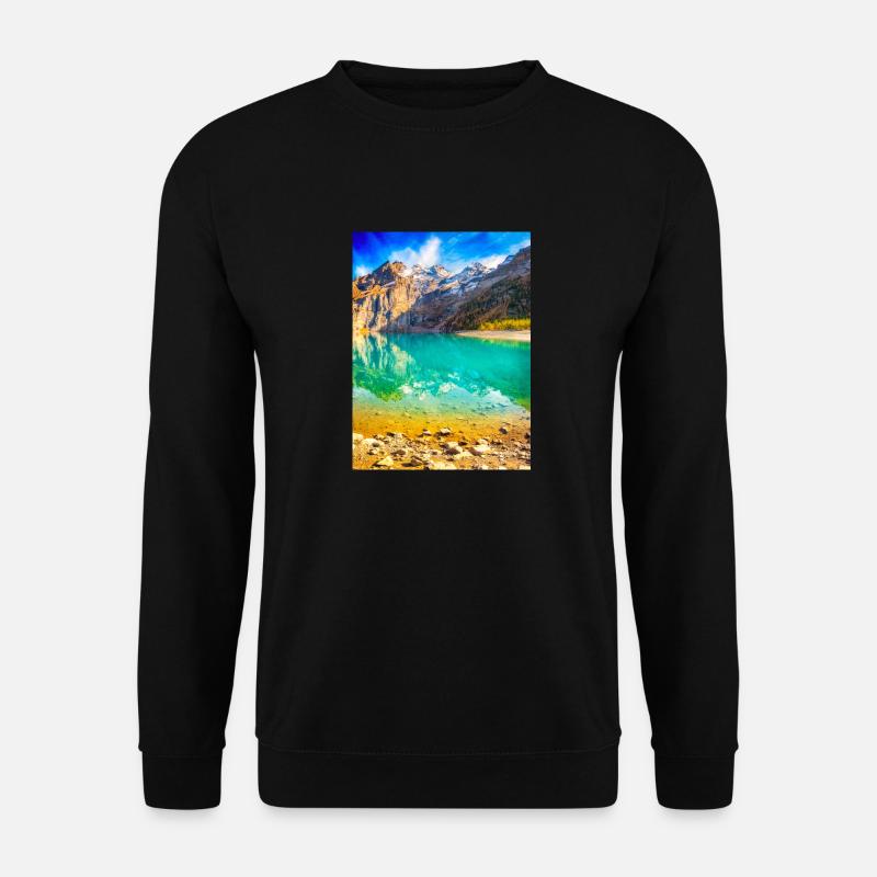 BERG PARADIES - Unisex Pullover - Schwarz
