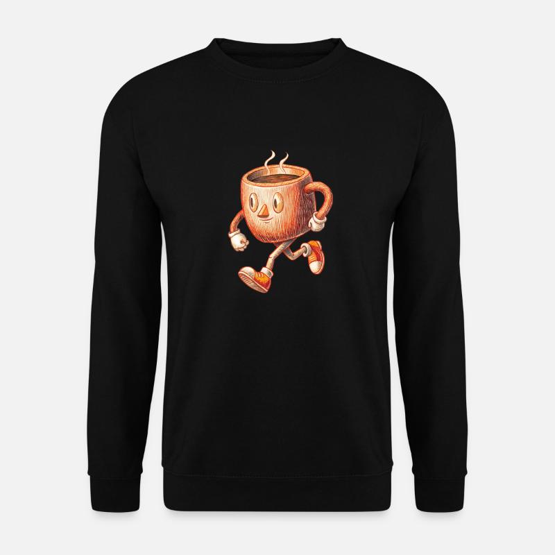 COFFEE - Unisex Sweatshirt - black