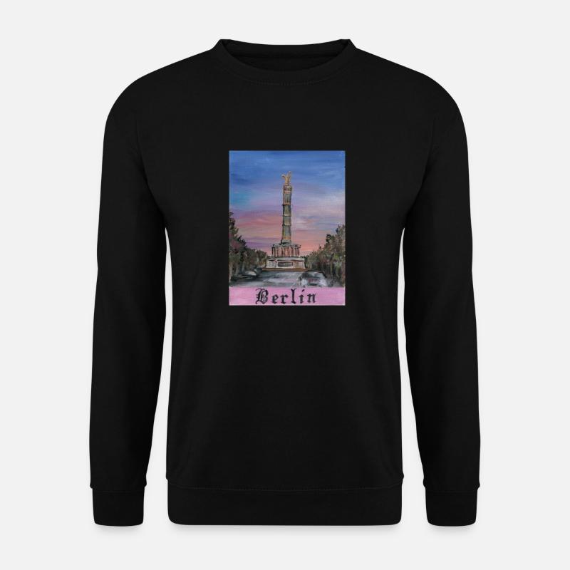 Siegessäule - Unisex Pullover - Schwarz