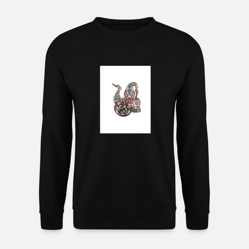 Snake - Unisex Pullover - Schwarz