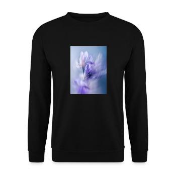 Poster ICM Flower 13 - Unisex Pullover - Schwarz - Vorne - Alina (178cm) & Michal (187cm)