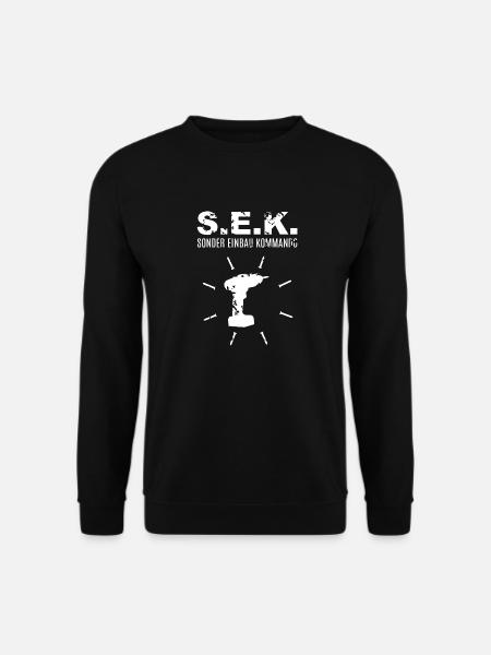 Sonder Einbau Kommando - Unisex Pullover - Schwarz