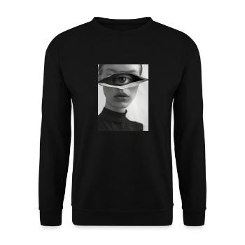 AP Surreal Portrait 5 August 2024 - Unisex Sweatshirt - black - Front - Alina (178cm) & Michal (187cm)