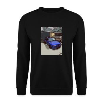 AstraCaravan - Unisex Pullover - Schwarz - Vorne - Alina (178cm) & Michal (187cm)