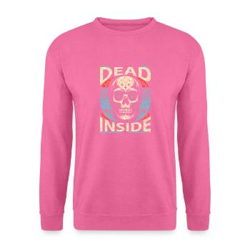 Dead Inside - Silence de l’âme - Sweat-shirt Unisexe - rose - Devant