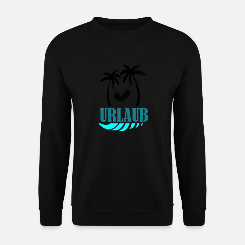 palms relax urlaub - Unisex Pullover - Schwarz