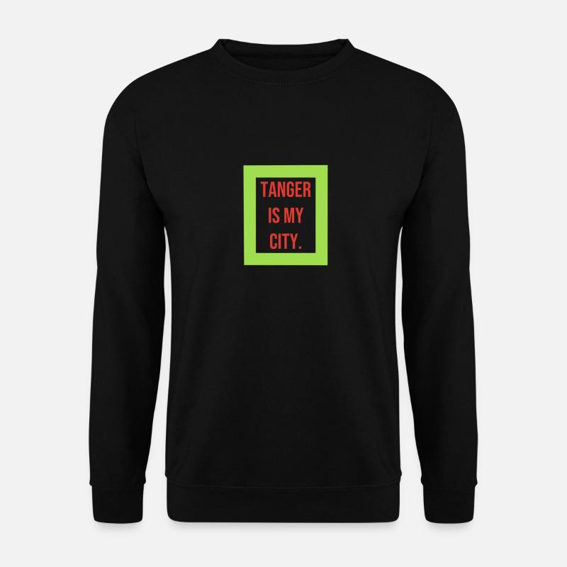 Tangier Morocco Souvenir - Unisex Sweatshirt - black