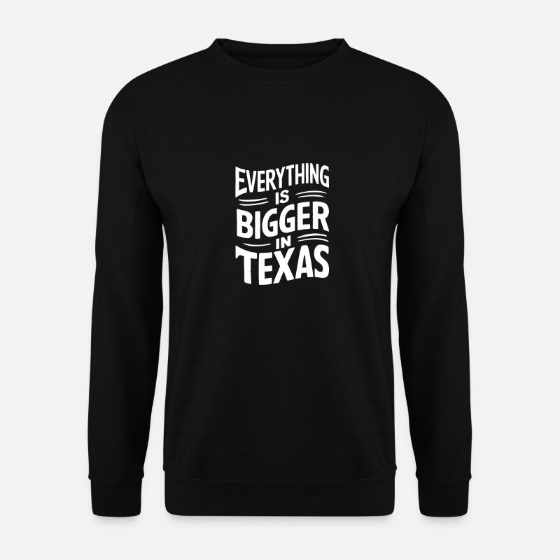 État du Texas Texans Texas - Sweat-shirt Unisexe - noir