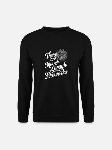 Pyrotechnics Fireworks Pyrotechnics - Unisex Sweatshirt - black