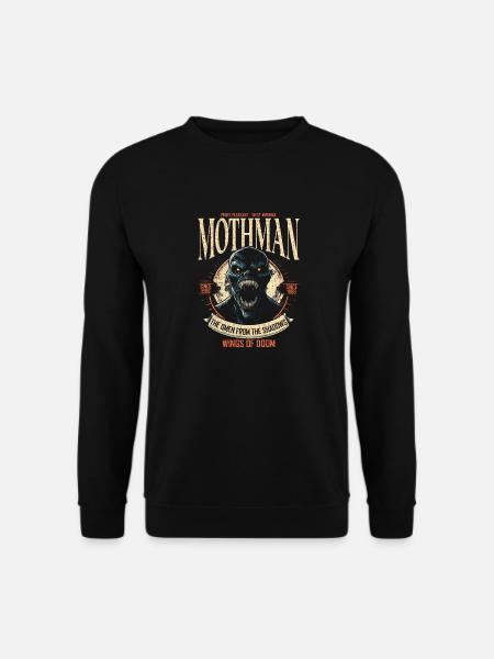Mothman Dark Cryptid Legend Virginie-Occidentale - Sweat-shirt Unisexe - noir