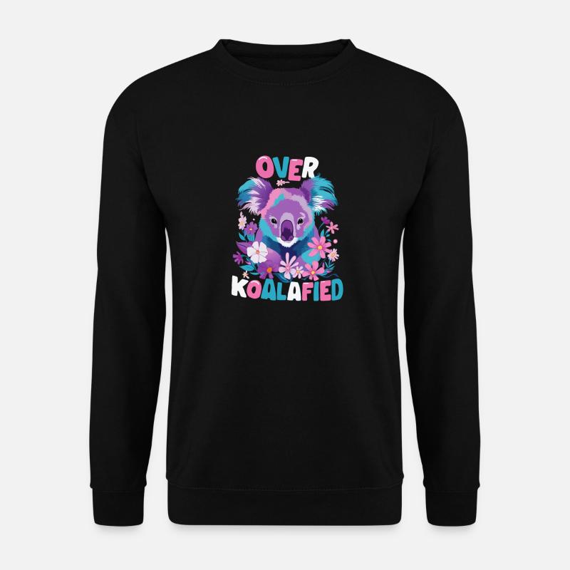 Koala Koala Koala Bear Animal - Unisex Sweatshirt - black