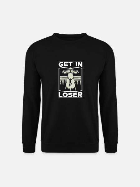 Alien UFO Aliens Außerirdischer - Unisex Sweatshirt - black
