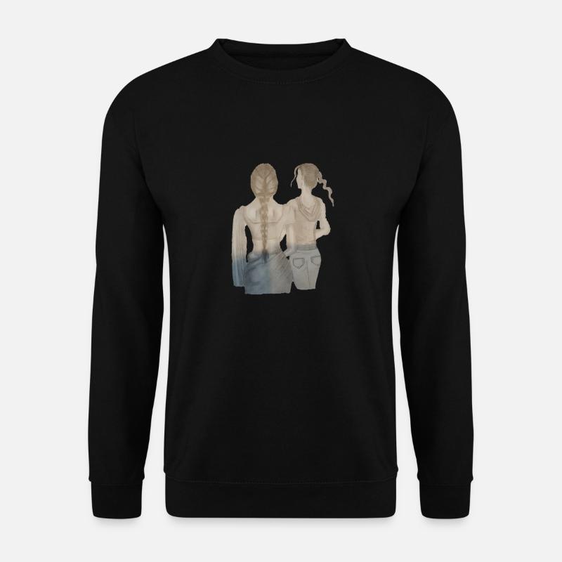ZURÜCK FREUNDE - Unisex Pullover - Schwarz