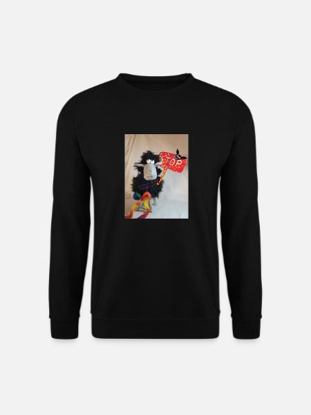 Schwarzes Schaf - Unisex Pullover - Schwarz