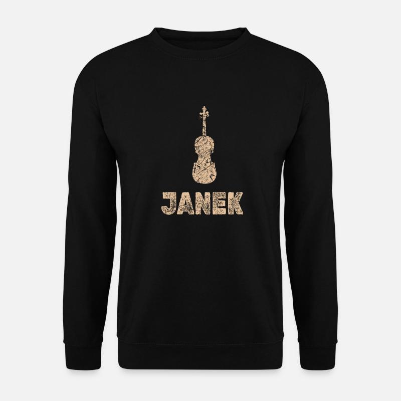 Janek as viola - Unisex Sweatshirt - black