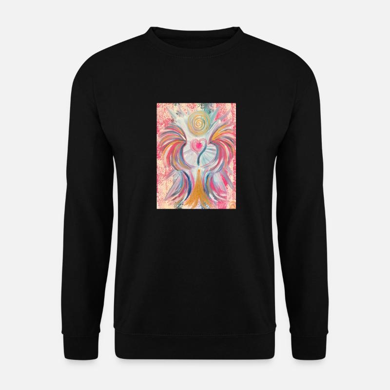 Herzengel Energiebefreiung - Unisex Pullover - Schwarz