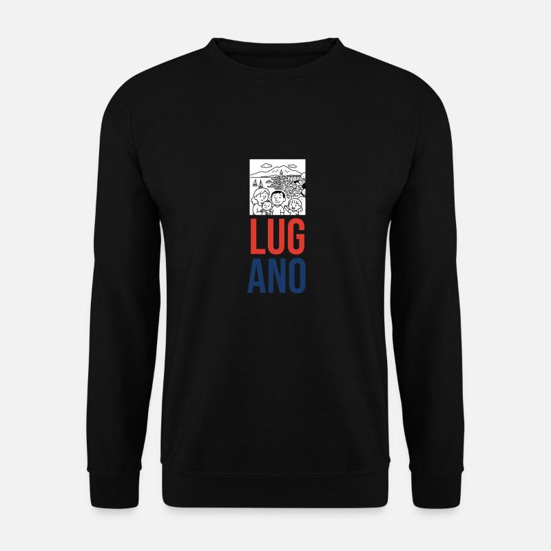 Lugano - Unisex Pullover - Schwarz