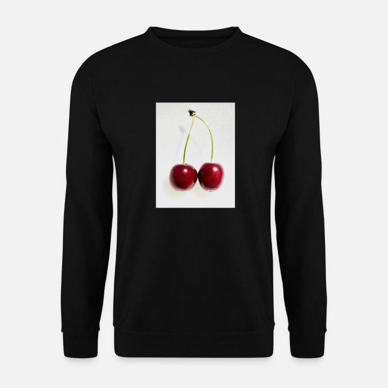 Kirsche - Unisex Pullover - Schwarz