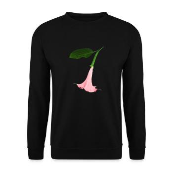 flowers lilies tulips orchids sunflower dahlia ger - Unisex Sweatshirt - black - Front - Alina (178cm) & Michal (187cm)