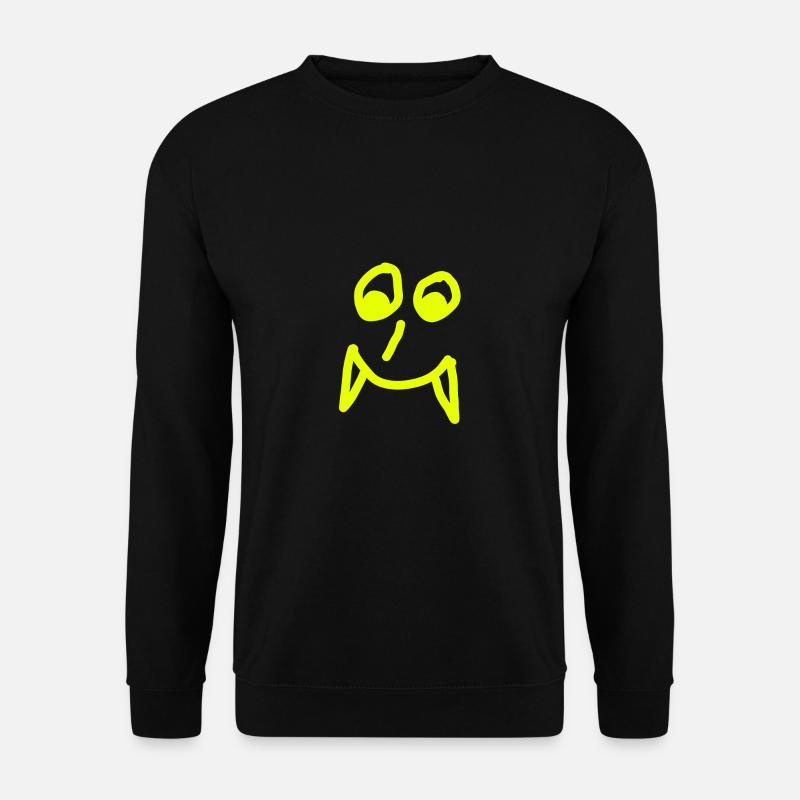 Vampires Gesicht - Unisex Pullover - Schwarz