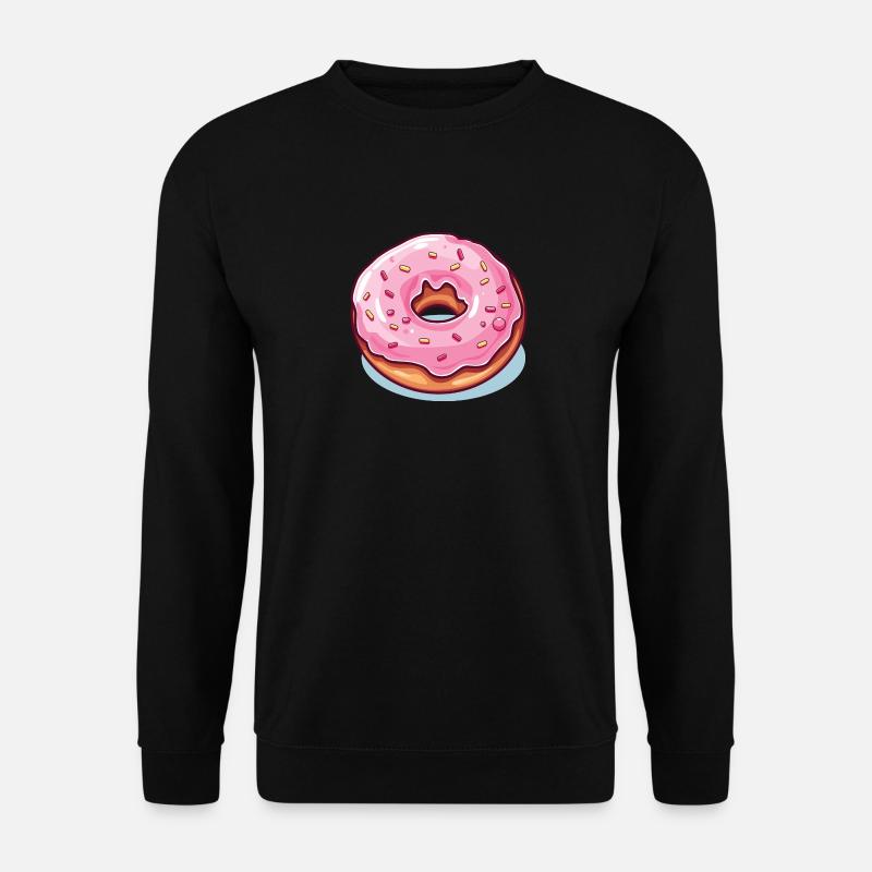 Doughnut - Unisex Sweatshirt - black