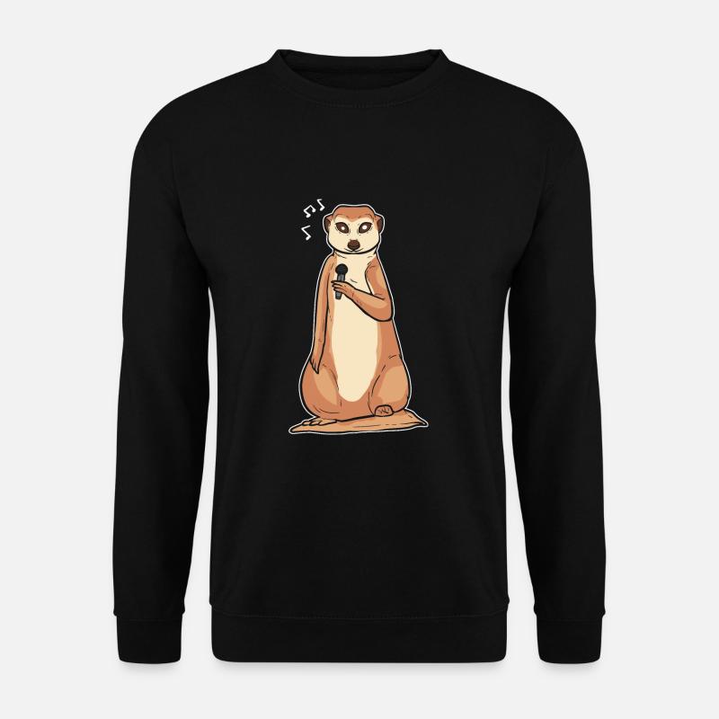 Meerkat - Unisex Sweatshirt - black