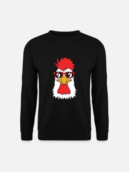 Chicken Poultry - Unisex Sweatshirt - black