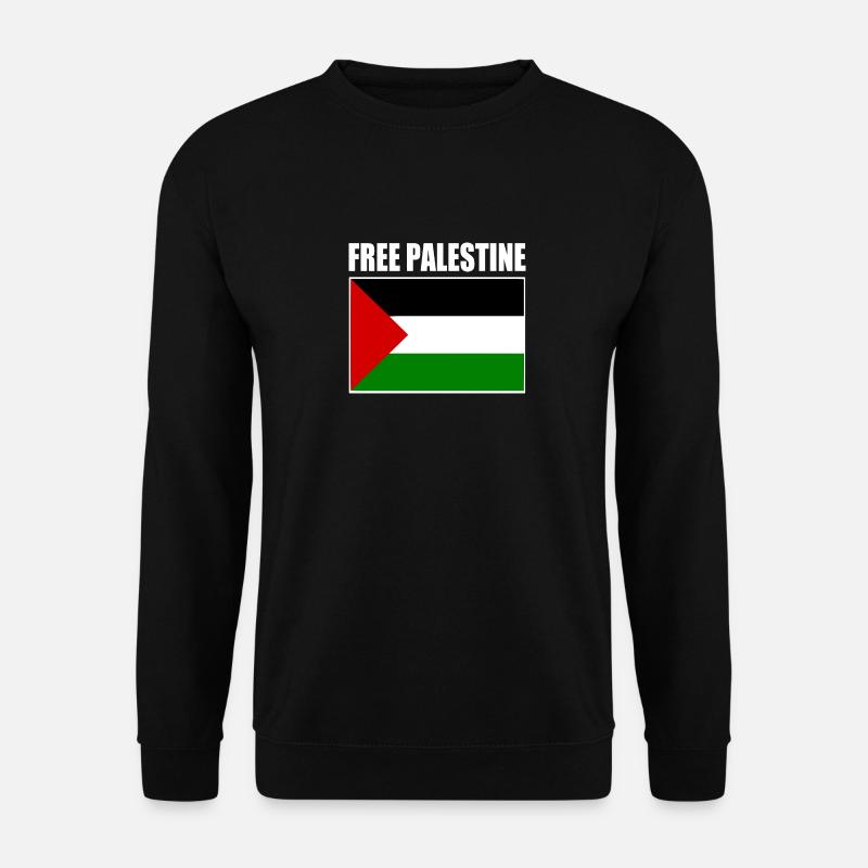 Free palestine - Unisex Pullover - Schwarz