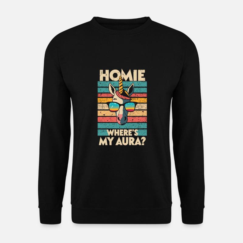 Hippy - Unisex Sweatshirt - black