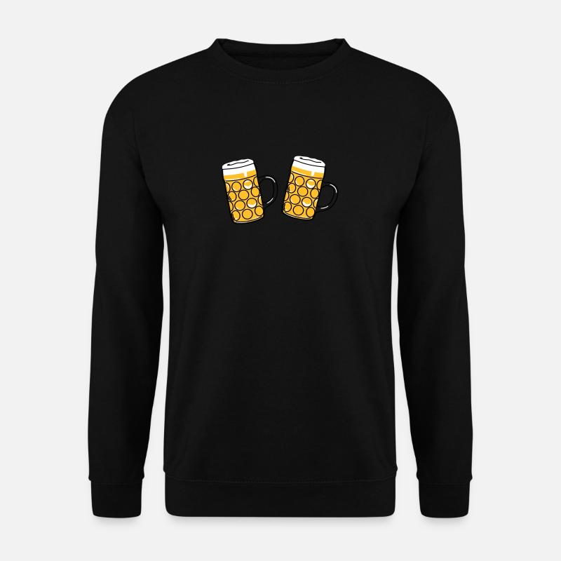 Bierkrug, Schoppen, Maß - Unisex Pullover - Schwarz