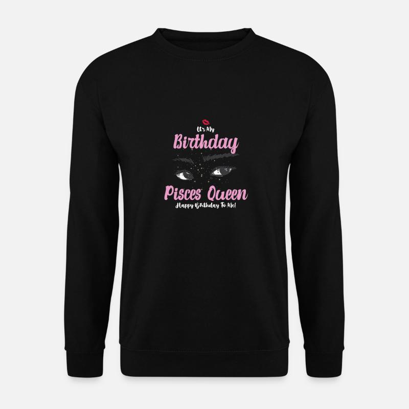 Sternzeichen Fische - Unisex Pullover - Schwarz
