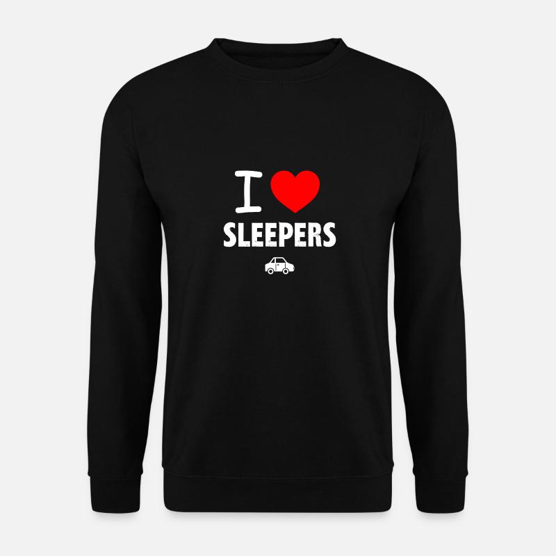 Ich liebe Schläfer - Unisex Pullover - Schwarz