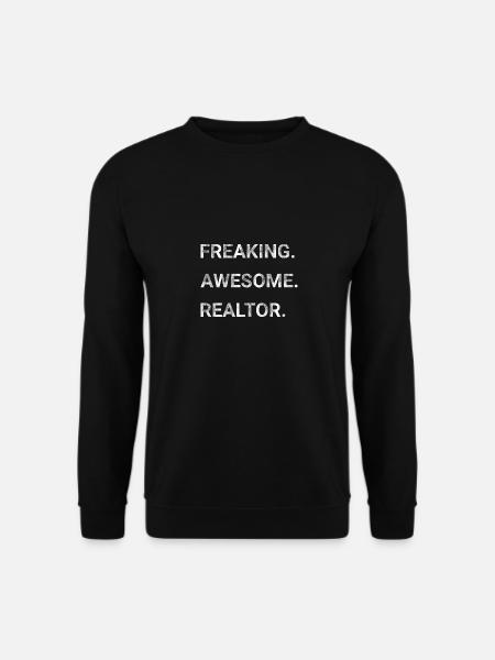 Freaking Awesome Realtor - Unisex Sweatshirt - black