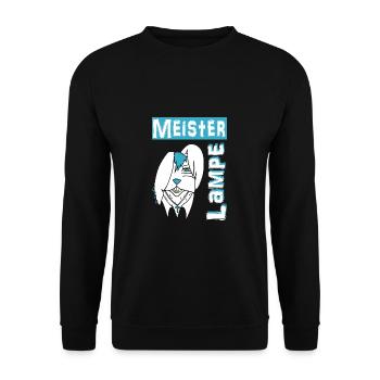 Meister Lampe - Unisex Pullover - Schwarz - Vorne - Alina (178cm) & Michal (187cm)
