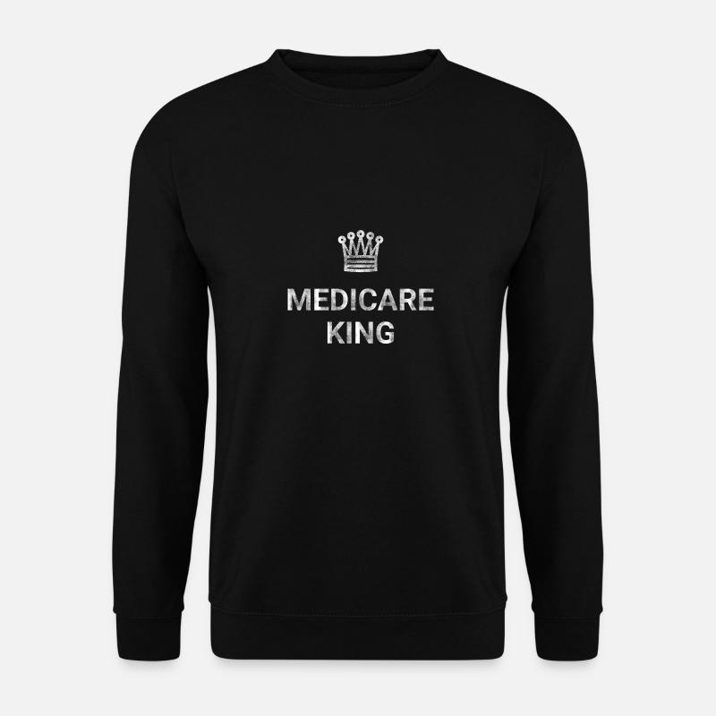 Medicare King - Unisex Sweatshirt - black