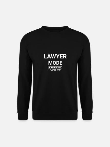 Lawyer Mode Loading Please Wait - Unisex Sweatshirt - black