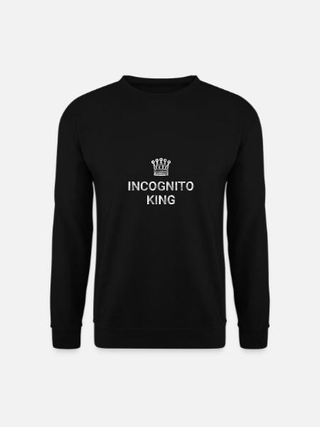 Incognito King - Unisex Sweatshirt - black