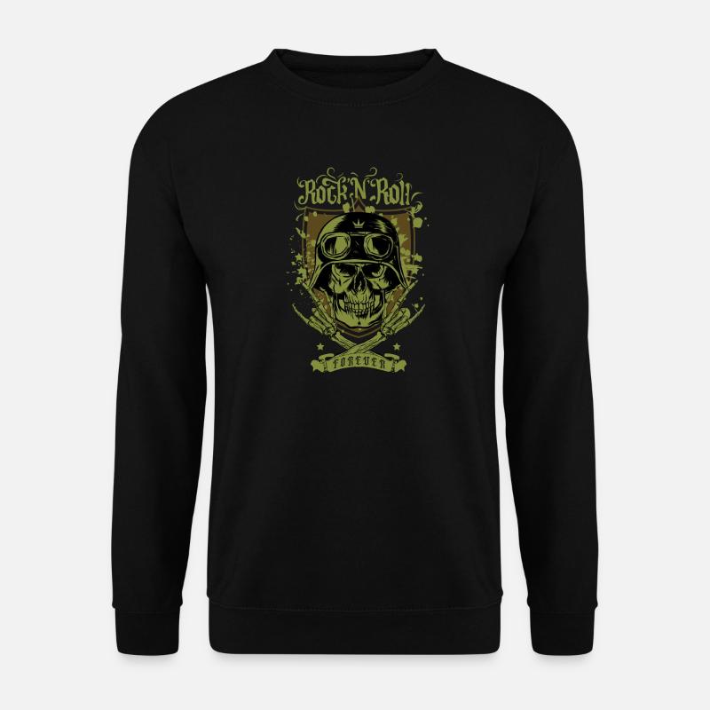 Rock 'n' Roll forever - Unisex Sweatshirt - black