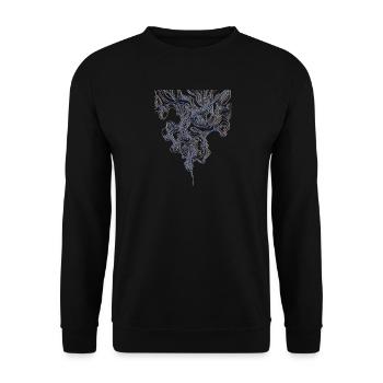 Rauch Style - Unisex Pullover - Schwarz - Vorne - Alina (178cm) & Michal (187cm)