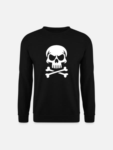Sapiens Schädel - Unisex Pullover - Schwarz