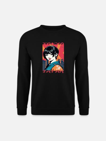 Tokyo Japan - Unisex Pullover - Schwarz